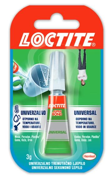 LOCTITE SUPER BOND - Univerzálne sekundové lepidlo 0,003 kg