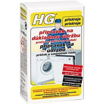 HG Prípravok na dôkladnú údržbu pračiek a umývačiek na riad 2× 100 ml (8711577215309)