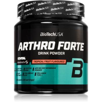 BioTechUSA Arthro Forte prášok na prípravu nápoja na výživu kĺbov a chrupaviek príchuť Tropical Fruit 340 g