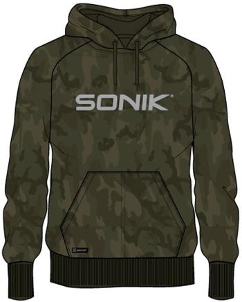 Sonik mikina hoody camo - m