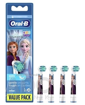 Oral-B KIDS FROZEN Extra Soft čistiace náhradné hlavice 1x4 ks