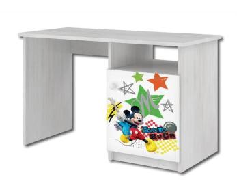 Detský písací stôl - Mickey Mouse rocková hviezda - dekor nórska borovica Desk Rock