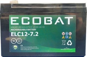 Ecobat AGM Battery 12V / 7Ah