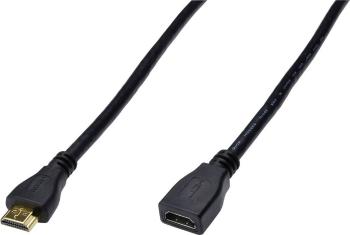 Digitus HDMI predlžovací kábel #####HDMI-A Stecker, #####HDMI-A Buchse 5.00 m čierna AK-330201-050-S high speed HDMI s e