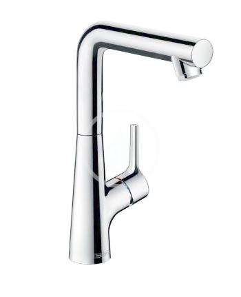 HANSGROHE - Talis S Umývadlová batéria s výpustom a otočným výtokom, chróm 72105000