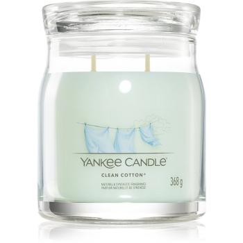 Yankee Candle Clean Cotton vonná sviečka Signature 368 g