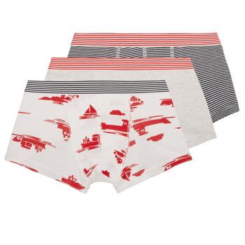 Petit Bateau  Boxerky A073300 X3  Viacfarebná