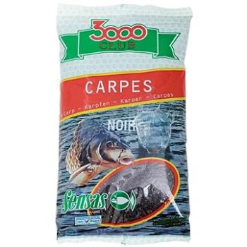 Sensas 3000 Club Carpes Noir (Kapor – čierna) 1 kg (3297830115012)