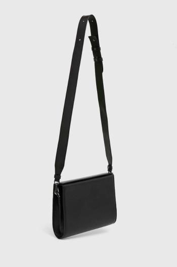 Kožená kabelka Answear Lab X limitovaná kolekcia SISTERHOOD čierna farba