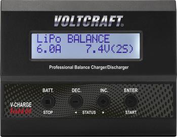 VOLTCRAFT V-Charge 60 DC modelárska multifunkčná nabíjačka 12 V 6 A LiPolymer, LiIon, LiFePO, LiHV, NiCd, NiMH, olovo