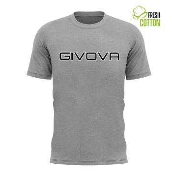 T-SHIRT COTONE SPOT GRIGIO MELANGE CHIARO Tg. 3XL