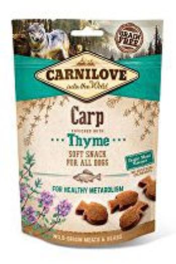 Carnilove Dog Semi Moist Snack Carp & Thyme 200g + Množstevná zľava