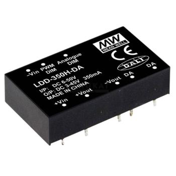 Mean Well LDD-1050H-WDA LED driver  konštantný prúd  1050 mA 3 - 45 V/DC stmievateľný, dali, ochrana proti prepätiu, pre