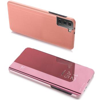WOZINSKY Samsung Galaxy S21 Plus 5G Puzdro Clear View  KP9903 ružová