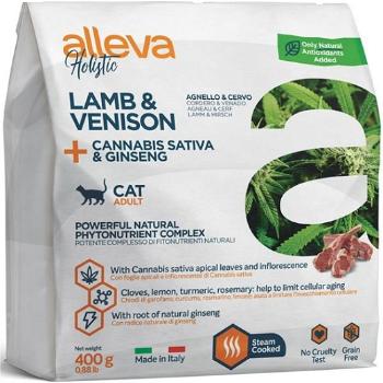 Alleva HOLISTIC cat adult lamb & venison granule pre mačky 0,4kg