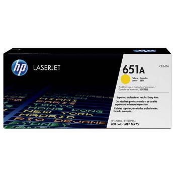 HP originál toner CE342A, yellow, 16000str., HP 651A, HP LaserJet Enterprise 700 color MFP M775dn, M775f, O