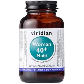 Viridian 40+ Woman Multivitamín 60 kapsúl (5060003591092)