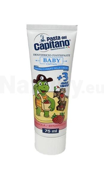 Pasta del Capitano Baby Strawberry detská zubná pasta 75 ml