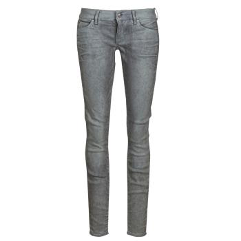 G-Star Raw  3301 Low Skinny Wmn  Džínsy Skinny Šedá