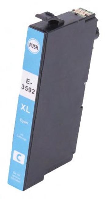 EPSON T3592-XL (C13T35924010) - kompatibilná cartridge, azúrová, 25ml