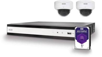 ABUS  TVVR36421D LAN, Wi-Fi IP-sada bezpečnostné kamery 4-kanálová s 2 kamerami 1920 x 1080 Pixel