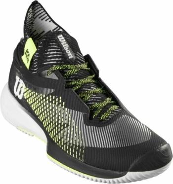 Wilson Kaos Rapide Sft Mens Tennis Shoe White/Black/Safety Yellow 43 1/3