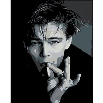 Maľovanie podľa čísel – Leonardo DiCaprio s cigaretou (HRAmal00685nad)