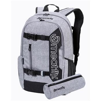 Meatfly BASEJUMPER Backpack, Grey Heather (8590202029111)