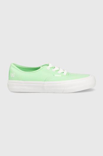 Tenisky Vans Authentic VR3 dámske, zelená farba, VN0005UDBLZ1