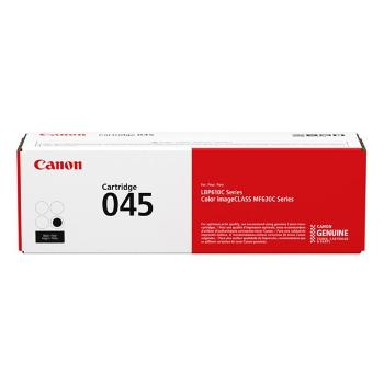 Canon originál toner 045BK, black, 1400str., 1242C002, Canon LBP613Cdw, 611Cn, MFP635Cx, 633Cdw, 631Cn, O