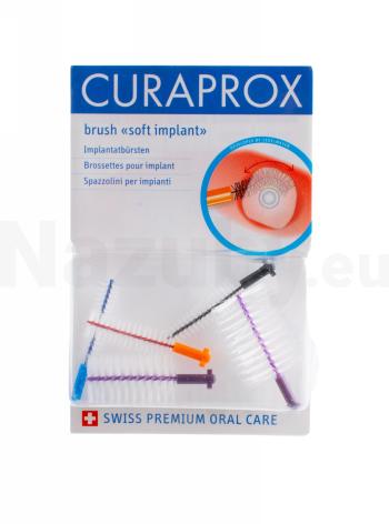 Curaprox CPS Soft Implant Mix medzizubná kefka 5 ks
