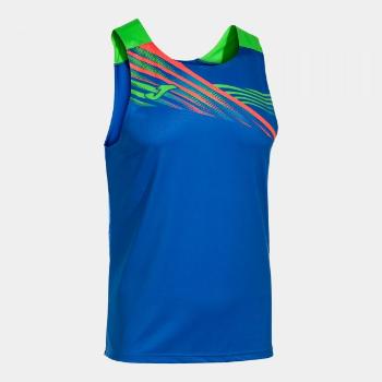 ELITE X SLEEVELESS SHIRT ROYAL FLUOR GREEN S