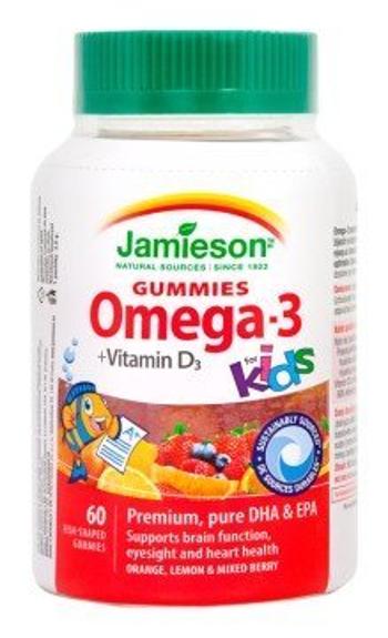 Jamieson Omega-3 Kids Gummies želatínové pastilky 60 past
