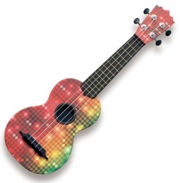 Pasadena WU-21G2-BK Sopránové ukulele Multicolor
