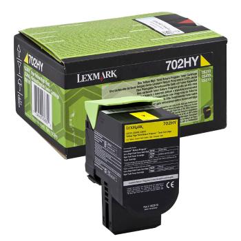 Lexmark 70C2HYE, yellow, 3000 str., originálny toner