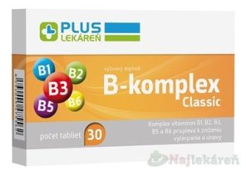 PLUS LEKÁREŇ B-komplex Classic 1x30 ks