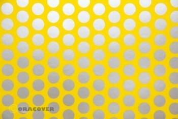 Oracover 90-033-091-002 fólie do plotra Easyplot Fun 1 (d x š) 2 m x 60 cm žltá, strieborná