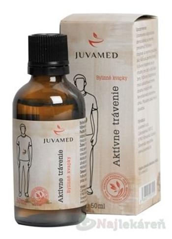 JUVAMED Aktívne trávenie bylinné kvapky 50 ml