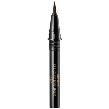 Sensai Náhradná náplň do očných liniek vo fixe (Designing Liquid Eyeliner Refill) 0,6 ml 02 Deep Brown