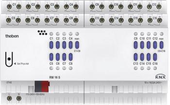 Theben KNX 4940225 spínač pohonu    RM 16 S KNX