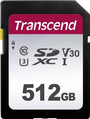 Transcend Premium 300S SDXC karta 512 GB Class 10, UHS-I, UHS-Class 3, v30 Video Speed Class