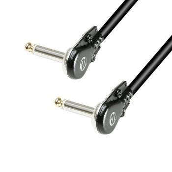 Adam Hall Cables K4 IRR 0100 FL - Instrumentenkabel mit extra flachen 6,35 mm M