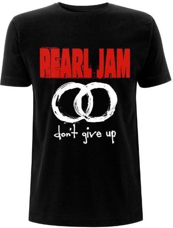 Pearl Jam Tričko Don't Give Up Black 2XL