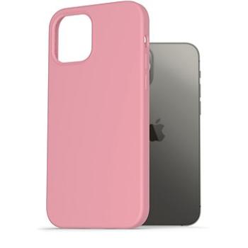 AlzaGuard Premium Liquid Silicone iPhone 12 / 12 Pro ružové (AGD-PCS0008P)