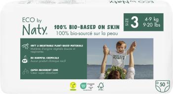 ECO BY NATY Plienky jednorázové 3 Midi 4-9kg Economy pack 50 ks