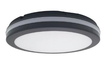 Solight Čierne LED stropné/nástenné svietidlo 36-44W I65 CCT WO821