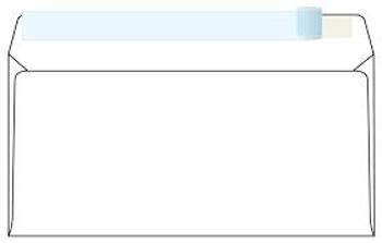 Obálka DL krycia páska 1000ks