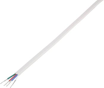 Conrad Components RGB-10  pripojovací kábel     Dĺžka kábla: 10.00 m 24 V PVC