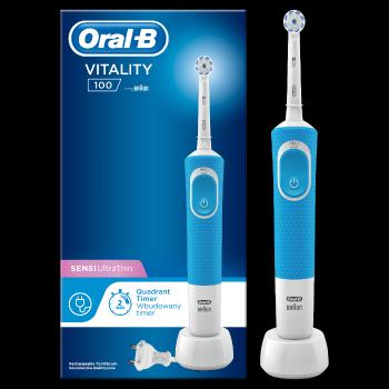 Oral B Elektrická kefka Vitality Blue Sensi ultrathin