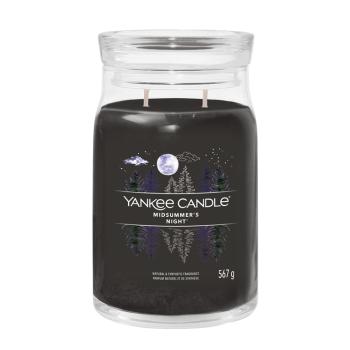 Yankee Candle Aromatická sviečka Signature sklo veľké Midsummer´s Night 567 g